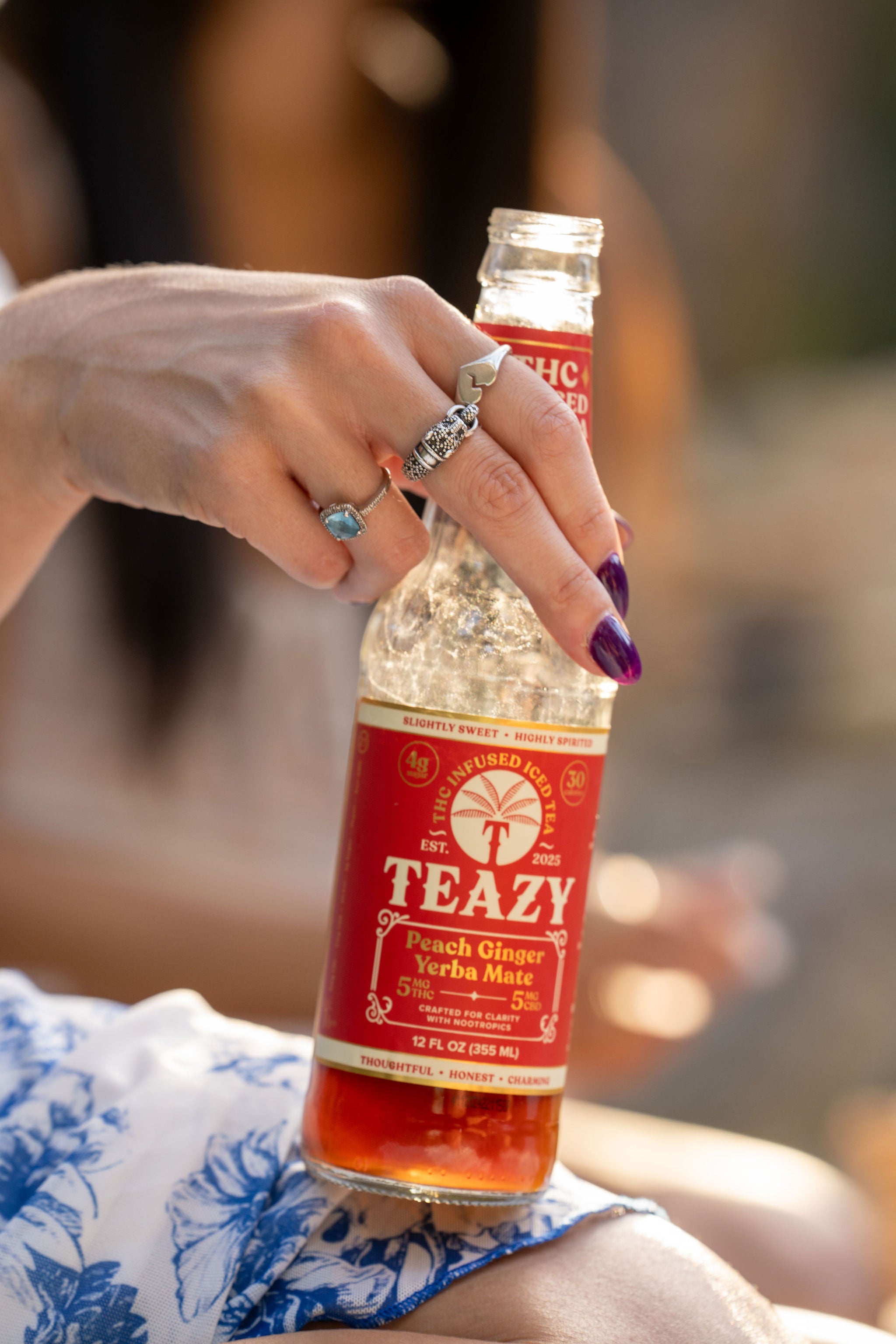 Peachtree Cruisin’ THC Iced Tea