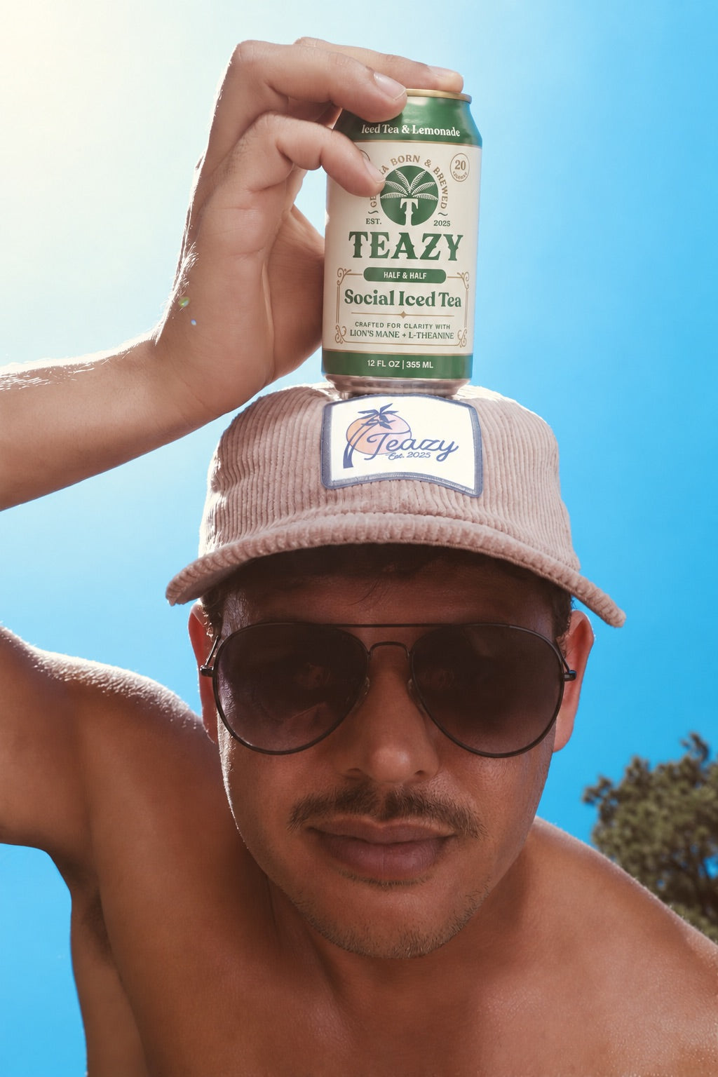 A poolside Teazy moment